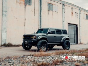 Ford Bronco Custom Wheels - HF6-4 by Vossen - Satin Black Ford Bronco Custom Wheels - HF6-4 by Vossen - Satin Black